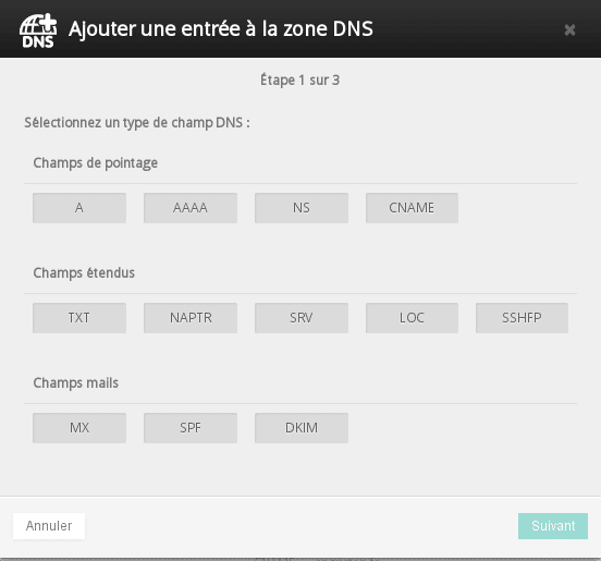 Configurer un sous-domaine Apache