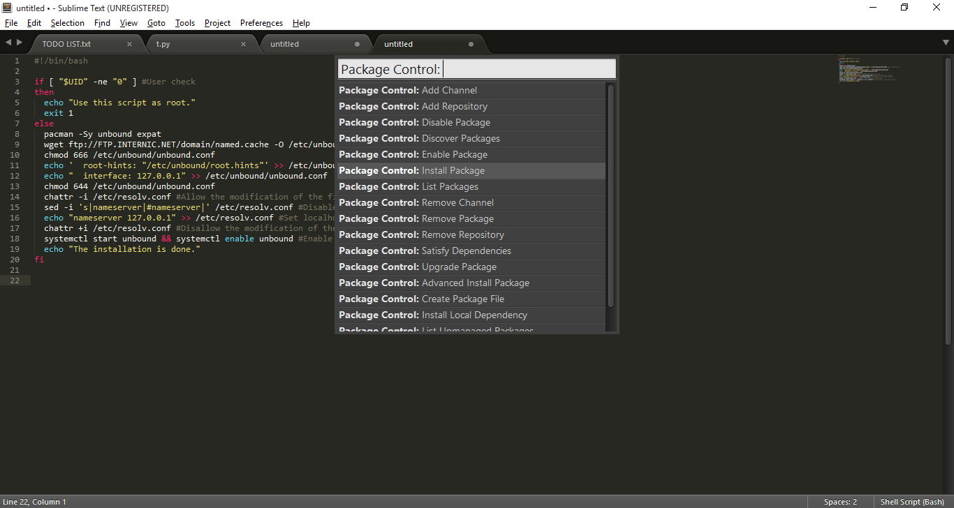 Du Material Design pour Sublime Text
