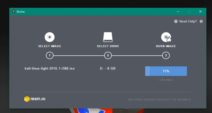 Créer une clé USB bootable simplement avec Etcher